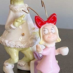 Lenox Grinch & Cindy Lou Who ornament